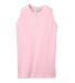 Augusta Sportswear 556 Women's Sleeveless V-Neck J in Light pink front view