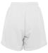 Augusta Sportswear 961 Girls' Wicking Mesh Short in White back view