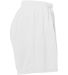 Augusta Sportswear 961 Girls' Wicking Mesh Short in White side view