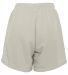 Augusta Sportswear 961 Girls' Wicking Mesh Short in Silver grey back view