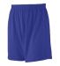 Augusta Sportswear 990 Jersey Knit Short in Purple front view