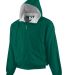 Augusta Sportswear 3280 Hooded Fleece Lined Jacket in Dark green front view