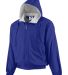 Augusta Sportswear 3280 Hooded Fleece Lined Jacket in Purple front view