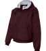 Augusta Sportswear 3280 Hooded Fleece Lined Jacket in Maroon side view