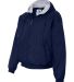 Augusta Sportswear 3280 Hooded Fleece Lined Jacket in Navy side view