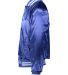 Augusta Sportswear 3610 Satin Baseball Jacket Stri in Columbia blue/ white side view