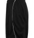 Augusta Sportswear 460 Wicking Soccer Short with P in Black/ white side view