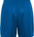 Augusta Sportswear 460 Wicking Soccer Short with P in Royal/ white back view