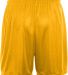 Augusta Sportswear 461 Youth Wicking Soccer Short  in Gold/ black back view