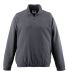 Augusta Sportswear 3531 Youth Chill Fleece Half-Zi in Charcoal heather front view