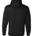 Augusta Sportswear 5505 Wicking Fleece Hoodie in Black back view