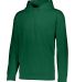 Augusta Sportswear 5505 Wicking Fleece Hoodie in Dark green side view