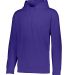 Augusta Sportswear 5505 Wicking Fleece Hoodie in Purple side view
