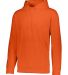 Augusta Sportswear 5505 Wicking Fleece Hoodie in Orange side view