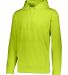 Augusta Sportswear 5505 Wicking Fleece Hoodie in Lime side view