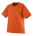Augusta Sportswear 215 Youth Striker Jersey in Orange/ black front view