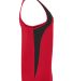 Augusta Sportswear 340 Velocity Track Jersey in Red/ black side view