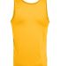 Augusta Sportswear 341 Youth Velocity Track Jersey in Gold/ white back view