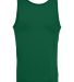 Augusta Sportswear 341 Youth Velocity Track Jersey in Dark green/ white back view