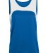 Augusta Sportswear 342 Women's Velocity Track Jers in Royal/ white front view