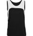 Augusta Sportswear 342 Women's Velocity Track Jers BLACK/ WHITE front view