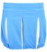 Augusta Sportswear 9116 Girls' Liberty Skirt in Columbia blue/ white back view