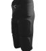 Augusta Sportswear 9600 Gridiron Integrated Footba in Black front view