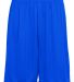 Augusta Sportswear 1428 Training Short with Pocket in Royal front view