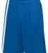 Augusta Sportswear 1623 Youth Attacking Third Shor in Royal/ white front view