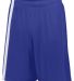 Augusta Sportswear 1623 Youth Attacking Third Shor in Purple/ white front view