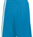 Augusta Sportswear 1623 Youth Attacking Third Shor in Power blue/ white front view