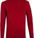 Augusta Sportswear 2807 Kinergy Long Sleeve Tee in Red heather front view