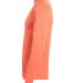 Augusta Sportswear 2807 Kinergy Long Sleeve Tee in Orange heather side view