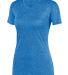 Augusta Sportswear 2805 Women's Kinergy Heathered  in Royal heather front view