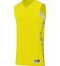 Augusta Sportswear 1161 Hook Shot Reversible Jerse in Power yellow/ power yellow digi side view