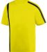 Augusta Sportswear 1620 Attacking Third Jersey in Power yellow/ black front view