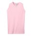 Augusta Sportswear 557 Girls' Sleeveless V-Neck Je in Light pink front view