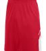 Augusta Sportswear 1168 Alley-Oop Reversible Short in Red/ white front view