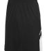 Augusta Sportswear 1168 Alley-Oop Reversible Short in Black/ white front view