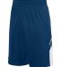 Augusta Sportswear 1168 Alley-Oop Reversible Short in Navy/ white side view