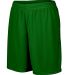 Augusta Sportswear 1423 Women's Octane Short in Dark green side view