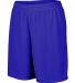 Augusta Sportswear 1423 Women's Octane Short in Purple side view