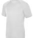 Augusta Sportswear 2791 Attain True Hue Youth Perf in White front view