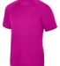 Augusta Sportswear 2791 Attain True Hue Youth Perf in Power pink front view