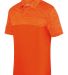 Augusta Sportswear 5412 Shadow Tonal Heather Sport in Orange front view