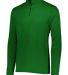 Augusta Sportswear 2785 Attain Quarter-Zip Pullove in Dark green front view
