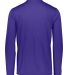 Augusta Sportswear 2785 Attain Quarter-Zip Pullove in Purple back view