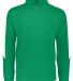Augusta Sportswear 4386 Medalitst 2.0 Pullover in Kelly/ white front view