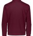 Augusta Sportswear 4386 Medalitst 2.0 Pullover in Maroon/ white back view