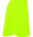 Augusta Sportswear 2410 Women's Action Color Block in Lime/ lime side view